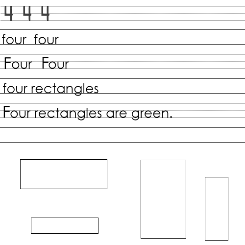 Number Writing - Free Printable Worksheets on Math and Numbers (K-12